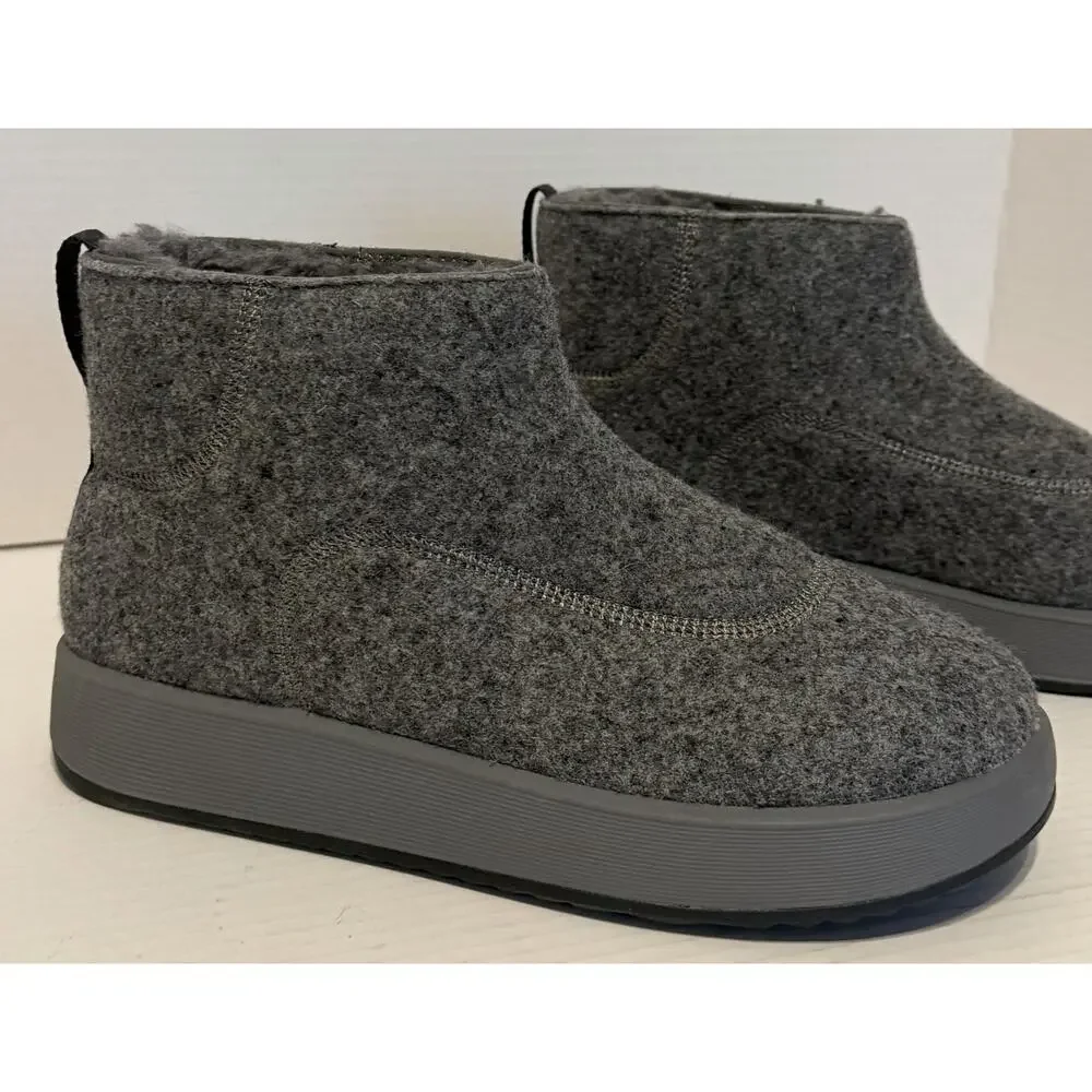 Allbirds Kiwi Boot Men’s Pebble Grey Size 8 NEW NIB